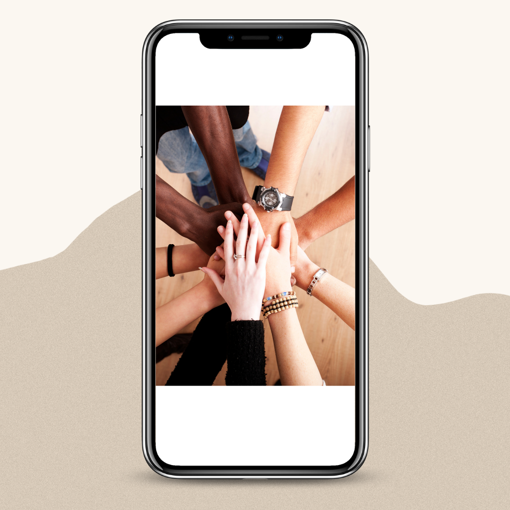 Orange Kork Schlicht Modern Professionell Zitat Smartphone Foto Instagram Post